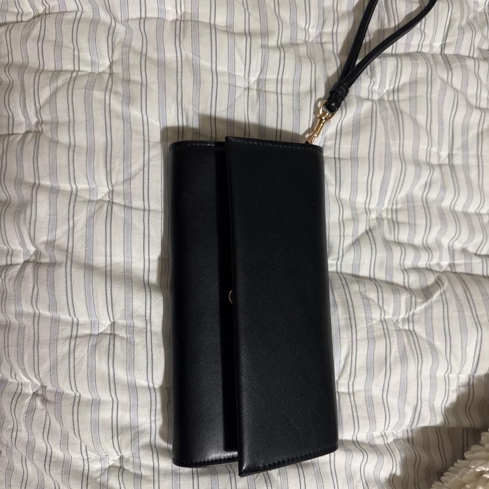 a new day Black Clutch Wristlet
